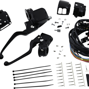 Handlebar Controls - 9/16" Master Cylinder - '96 - '11 - Black