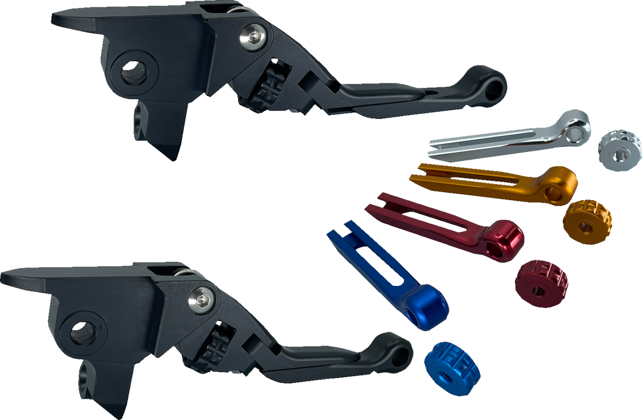 Lever Set - Anthem - Pro - Harley Davidson - Black