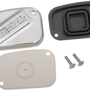 Master Cylinder Cover - Front - Chrome