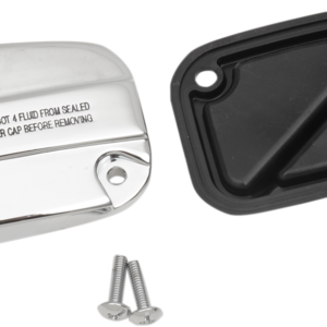Master Cylinder Cover - Clutch - Chrome