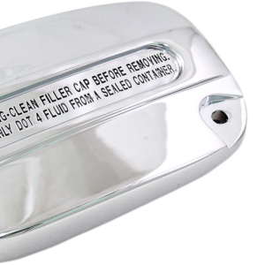 Clutch Master Cylinder Cover - Chrome