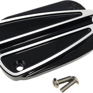 Master Cylinder Lid - Brake - Front - Ripper - Black