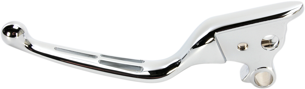 Clutch Lever - Wide Blade - Slotted - Chrome