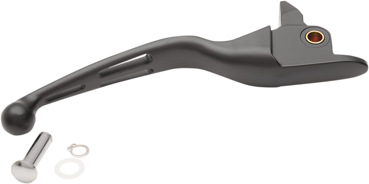 Brake Lever - Wide Blade - Slotted - Black