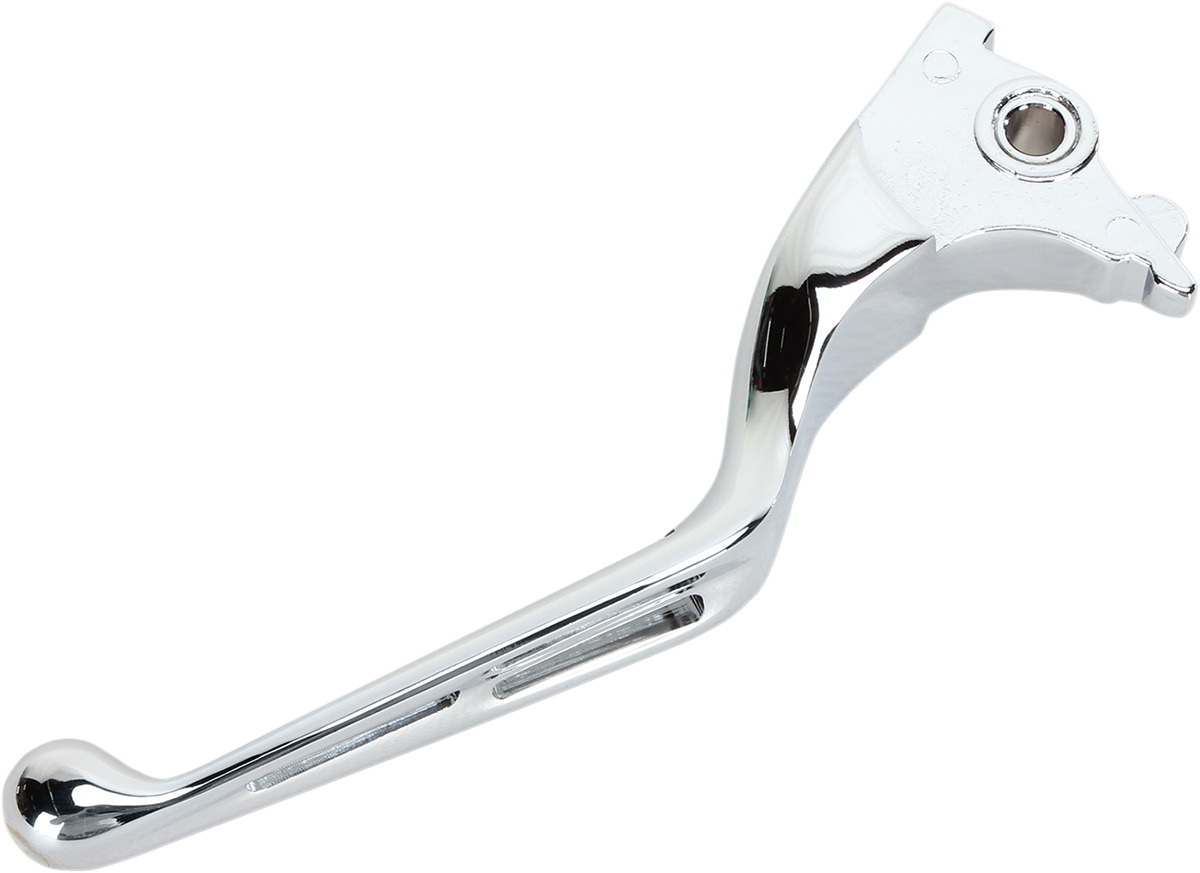 Brake Lever - Wide Blade - Slotted - Chrome