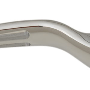 Brake Lever - Slotted - Chrome
