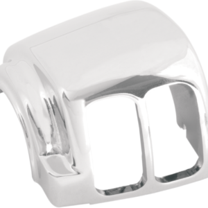 Switch Housing - Left - Upper - Smooth - Chrome