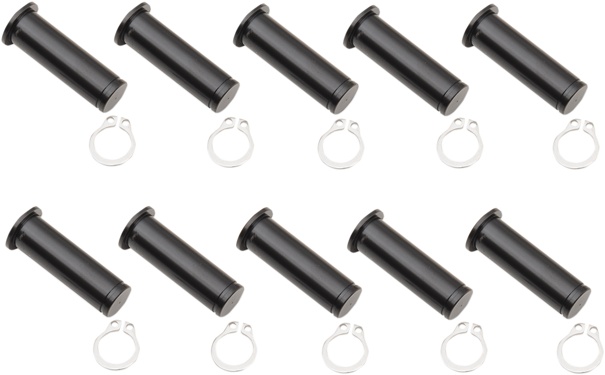 Pivot Pins - Lever - 10 Pack - Black