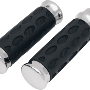 Grips - Hotop - Chrome/Rubber