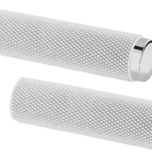 Grips - Knurled - Chrome