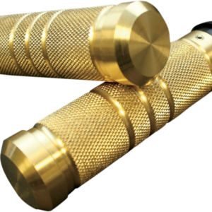 Grips - Knurled - Grooved - TBW - Brass