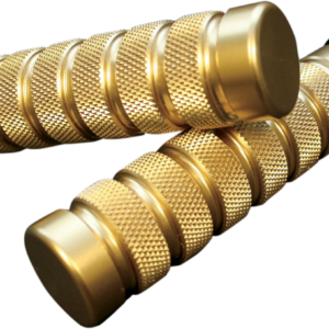 Grips - Knurled - Notched - TBW - Brass