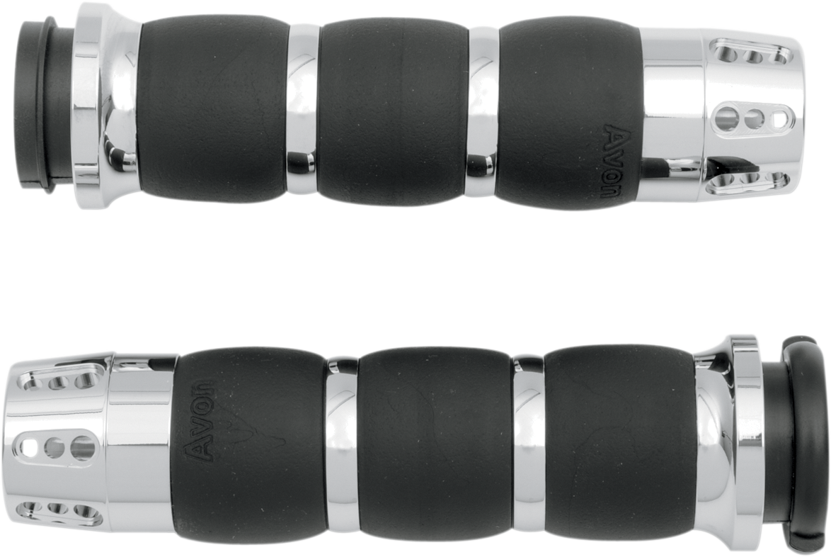Grips - Gatlin - Velvet Air - TBW - Chrome
