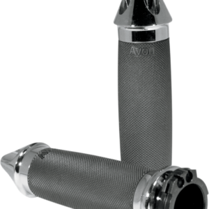 Grips - Custom - Spike End - Chrome