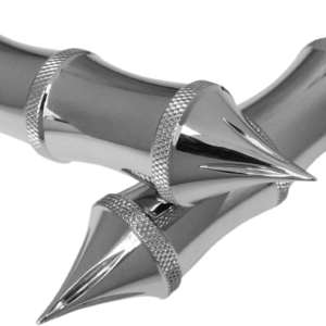 Grips - Tribal - TBW - Chrome