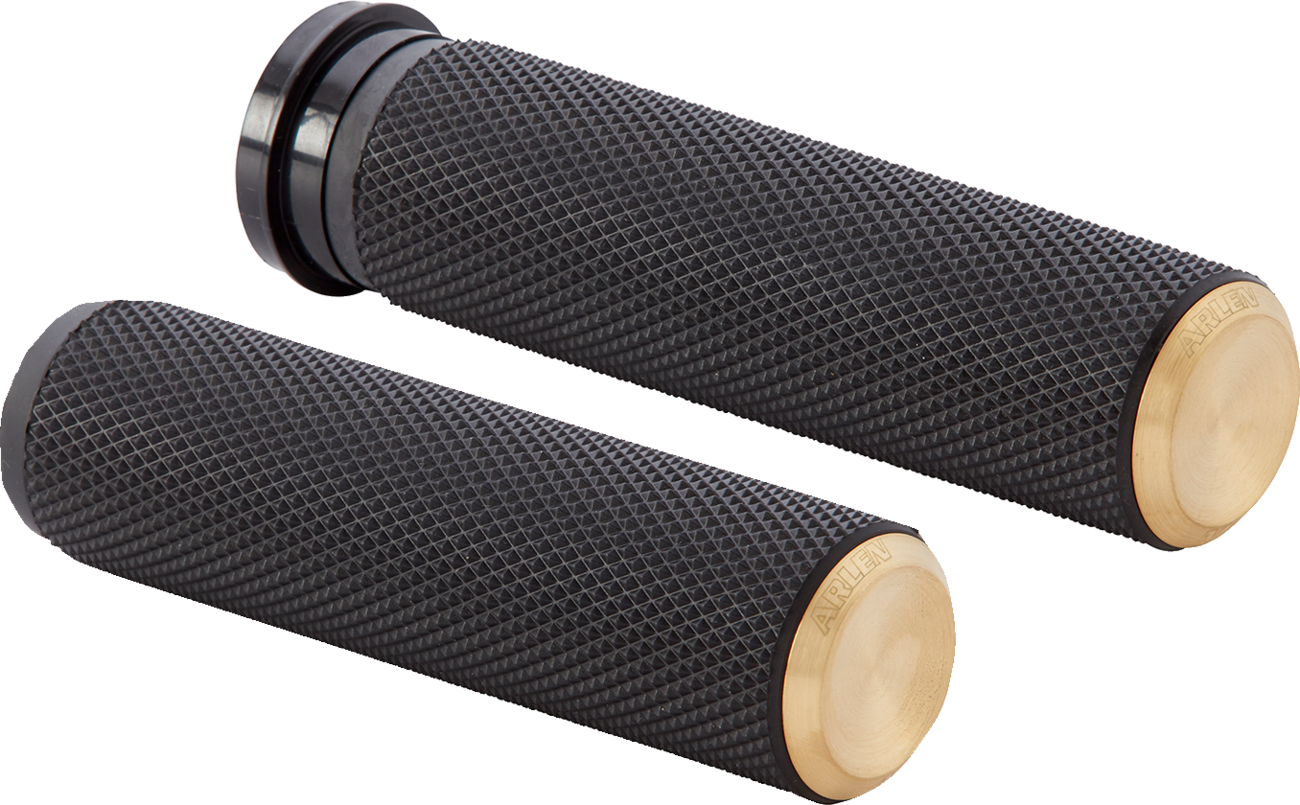 Grips - Knurled - TBW - Brass