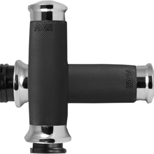 Custom Contour Grips - Chrome