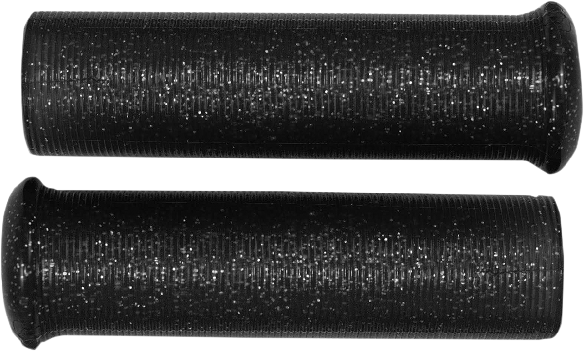 Grips - Retro - Metal - 1" - Black