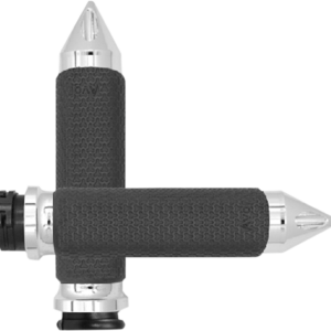 Grips - Memory Foam - Small - Spike - Chrome