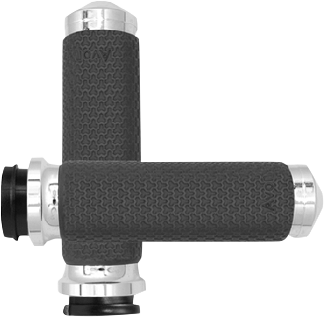 Grips - Memory Foam - Medium - TBW - Chrome