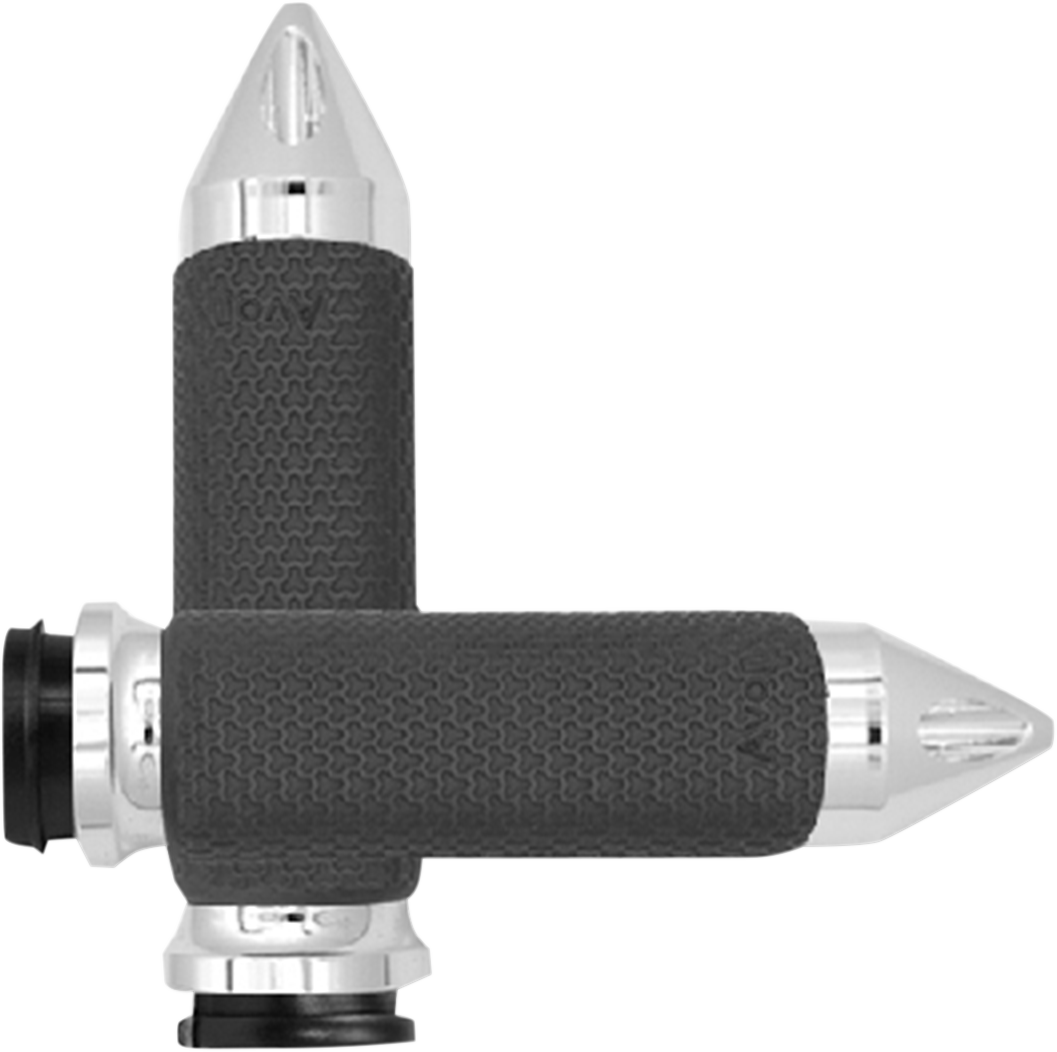 Grips - Memory Foam - Large - Spike - TBW - Chrome
