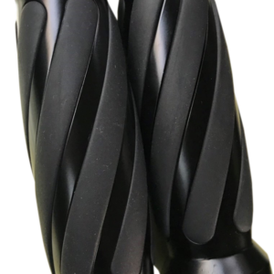 Grips - Twisted - Rubber - TBW - Black