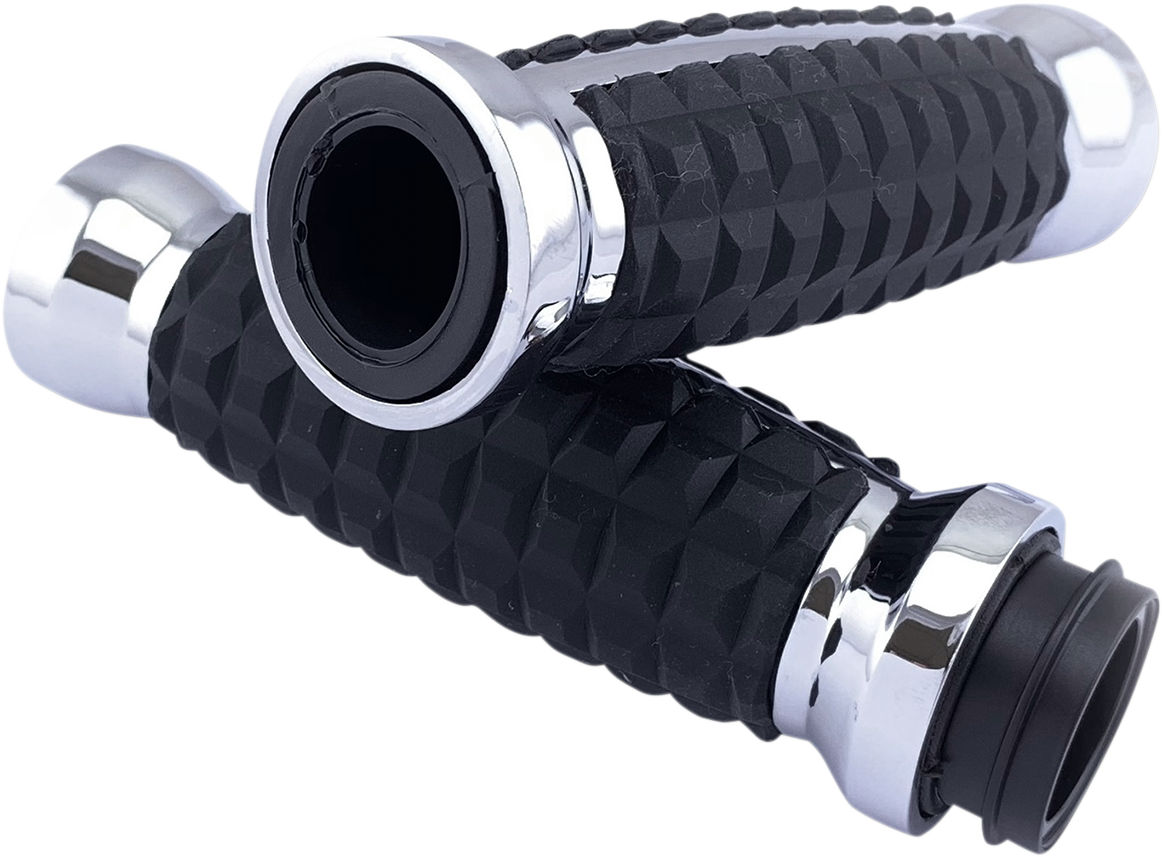 Grips - Grenade - TBW - Chrome