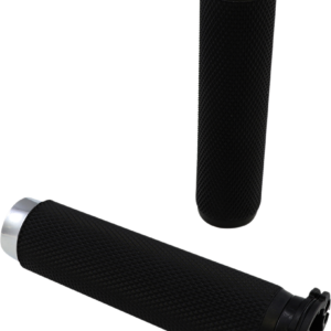 Grips - Knurled - Cable - Chrome
