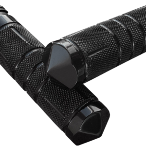 Grips - Knurled - Diamond - Cable - Black