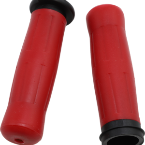 Grips - Old School - Throttle-By-Wire - Red