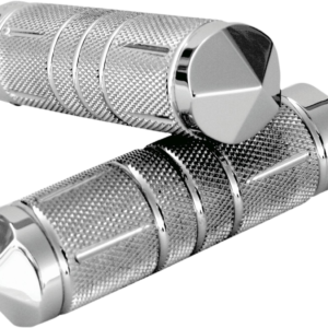 Grips - Knurled - Diamond - TBW - Chrome