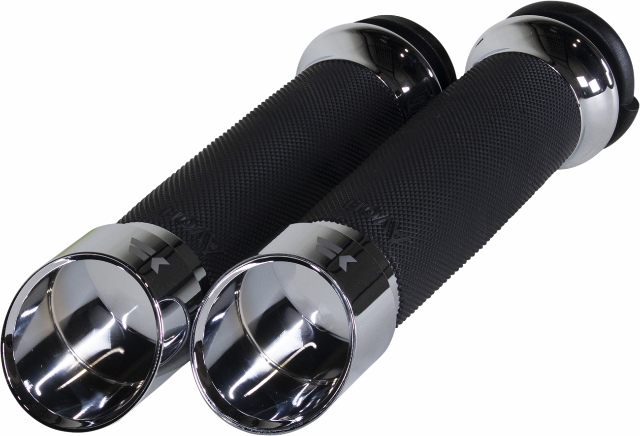 Grips - Edge - Custom Contour - TBW - Chrome