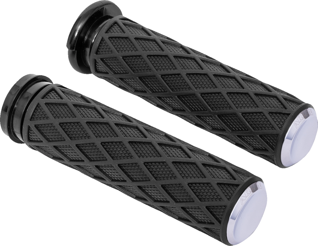 Grips - Diamond - TBW - Chrome
