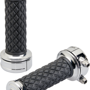 Grips - Alumicore - Custom - Chrome
