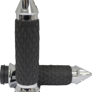 Diamond Contour Grips - Spike - Chrome