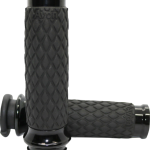 Diamond Contour Grips - Black - TBW