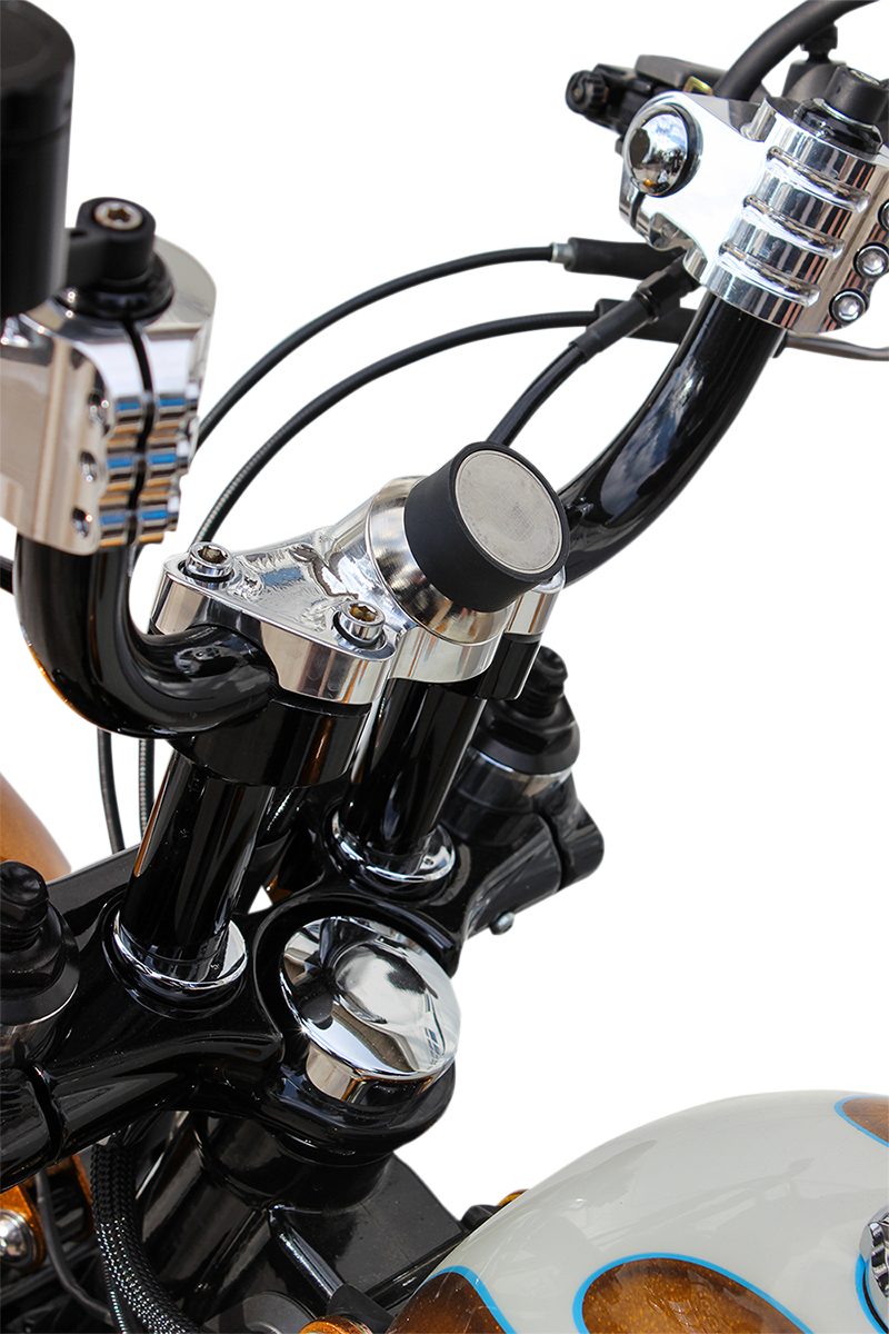Handlebar Clamp - iOmount™ - Chrome