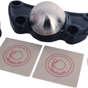 Handlebar Clamp - iOmount™ - Black
