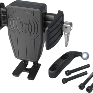 Wireless Charge Phone Holder - Perch Mount - Black