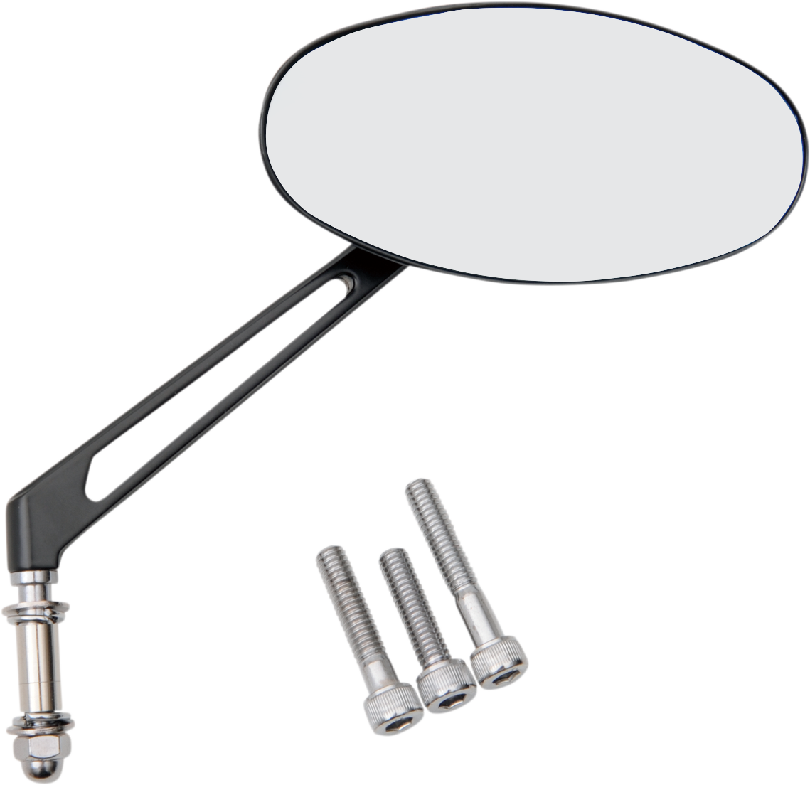 Mirror - Stealth I - Side View - Oval - Black - Image 2