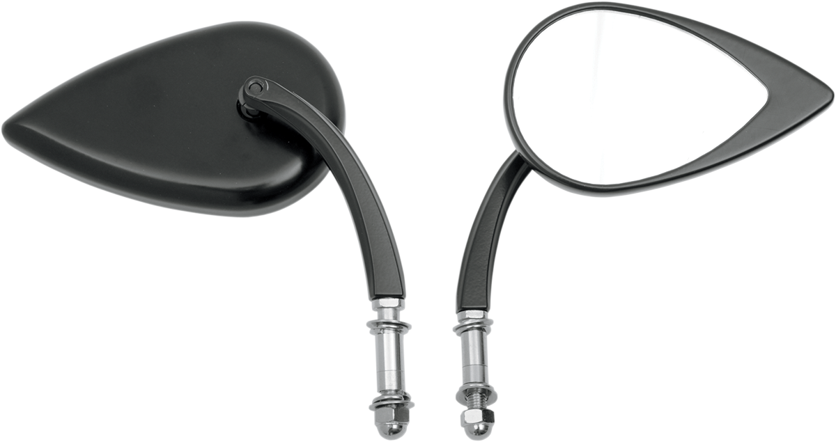 Mirror - Tear Drop - Black - Short Stem - Image 3
