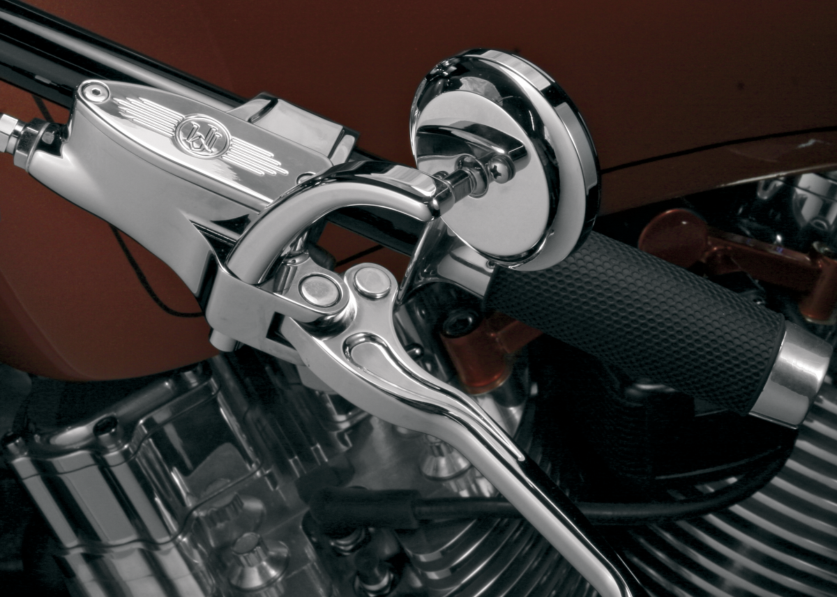 Shooter Mirror - Chrome - Left - Image 3