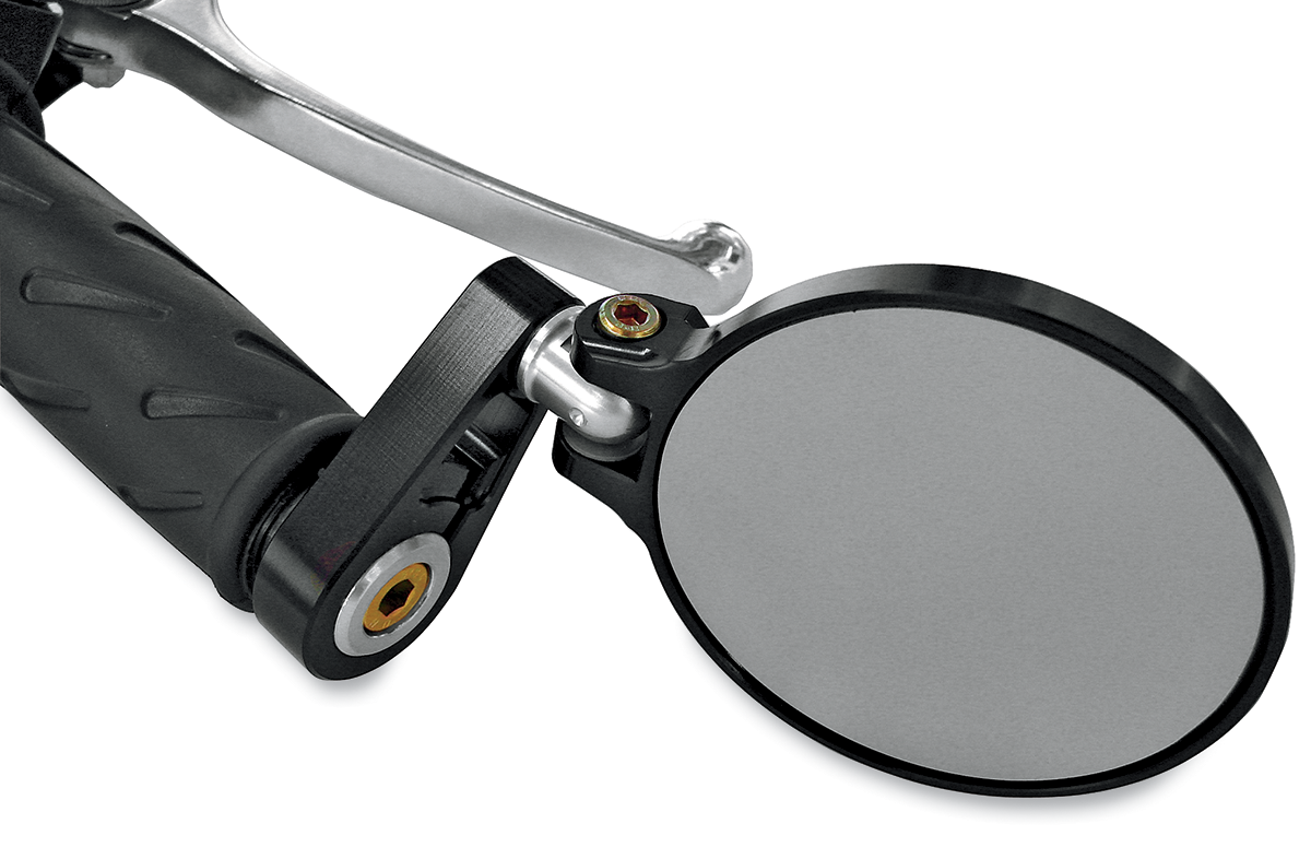 Folding Bar-End Mirror - 2-1/4" - Black - Image 2
