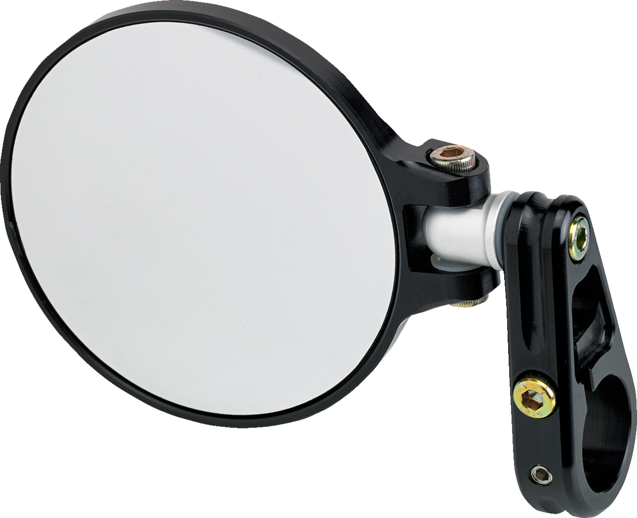 Folding Bar-End Mirror - 3-1/4" - Black