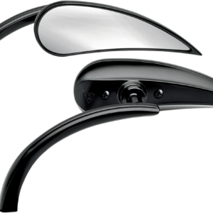 Mirror - Micro - Rad 2 - Side View - Teardrop - Black - Left