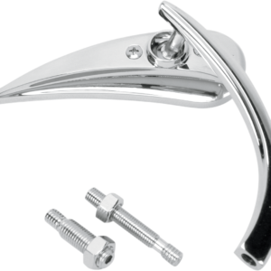 Mirror - Micro - Rad 2 - Side View - Teardrop - Chrome - Right
