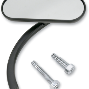 Mirror - Micro - Mini - Side View - Oval - Black - Right