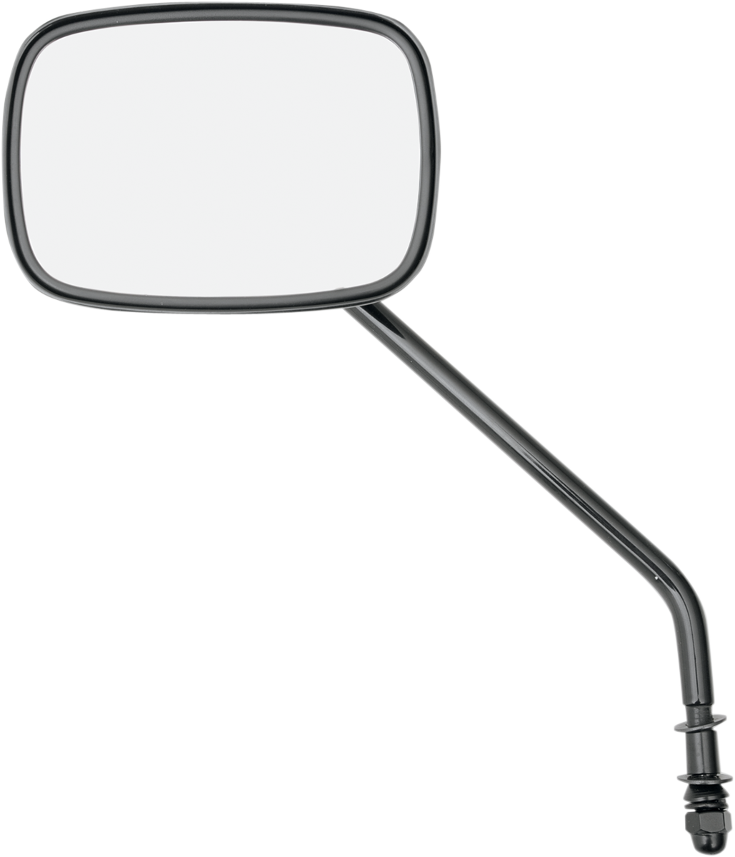Mirror - Die-Cast - Side View - Long - Black - Left/Right