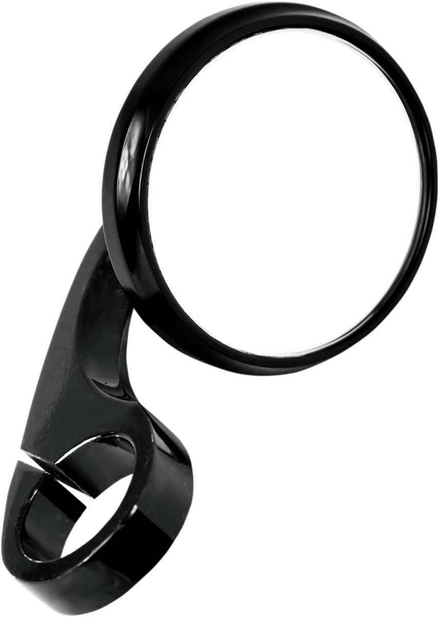 Shooter Mirror - 1" - Black - Image 2