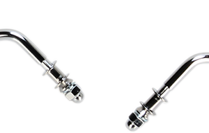 Rectangle Mirrors - Long - Chrome